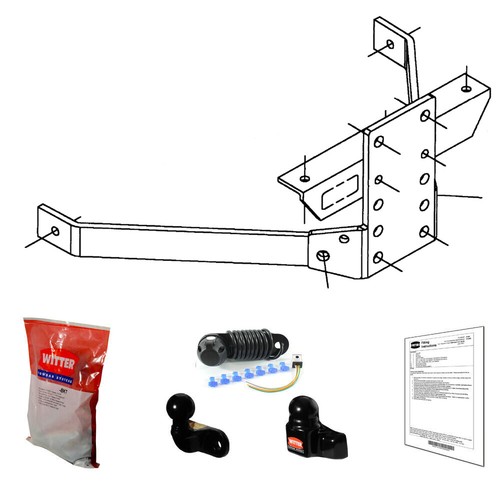 Witter towbar for - land, rover