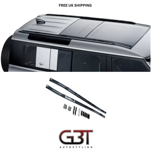 Black cargo roof - black, rails